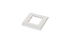 Ramka z supportami do budowy gniazd w standardzie 45 x 45 mm (2 modułowe)