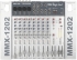 8-kanałowy mikser audio z 12 wejściami MMX-1202
