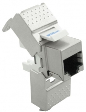 Moduł Key-Stone, RJ45, kat. 6, klasa E – 250 MHz, ekranowany, beznarzędziowy