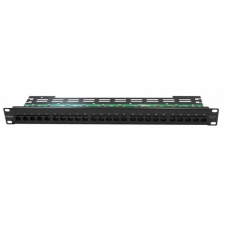 19" Patch Panel, ISDN, 25 x RJ45, 1U, organizator kabli