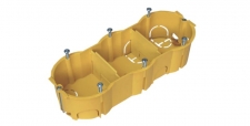 Puszka podtynkowa do budowy gniazd w standardzie 45 x 45 mm (6 modułowa)