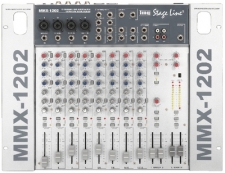 8-kanałowy mikser audio z 12 wejściami MMX-1202