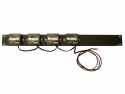 4x BREAK-TWA-RX-BOX/12 na patchpanelu 1U/19", -, 12VDC BREAK-TWA-RX4