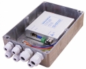 przemysłowy media konwerter z PoE+ 2G-1.1.0-IP65-W4-PoE