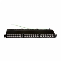 19" Patch Panel, 48 x RJ45, kat. 5e, klasa D – 100 MHz, ekranowany z organizatorem kabli