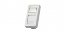 Adapter do modułów Key-Stone RJ45 w standardzie 45 x 45 mm