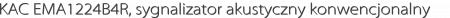 KAC EMA1224B4R, sygnalizator akustyczny konwencjonalny